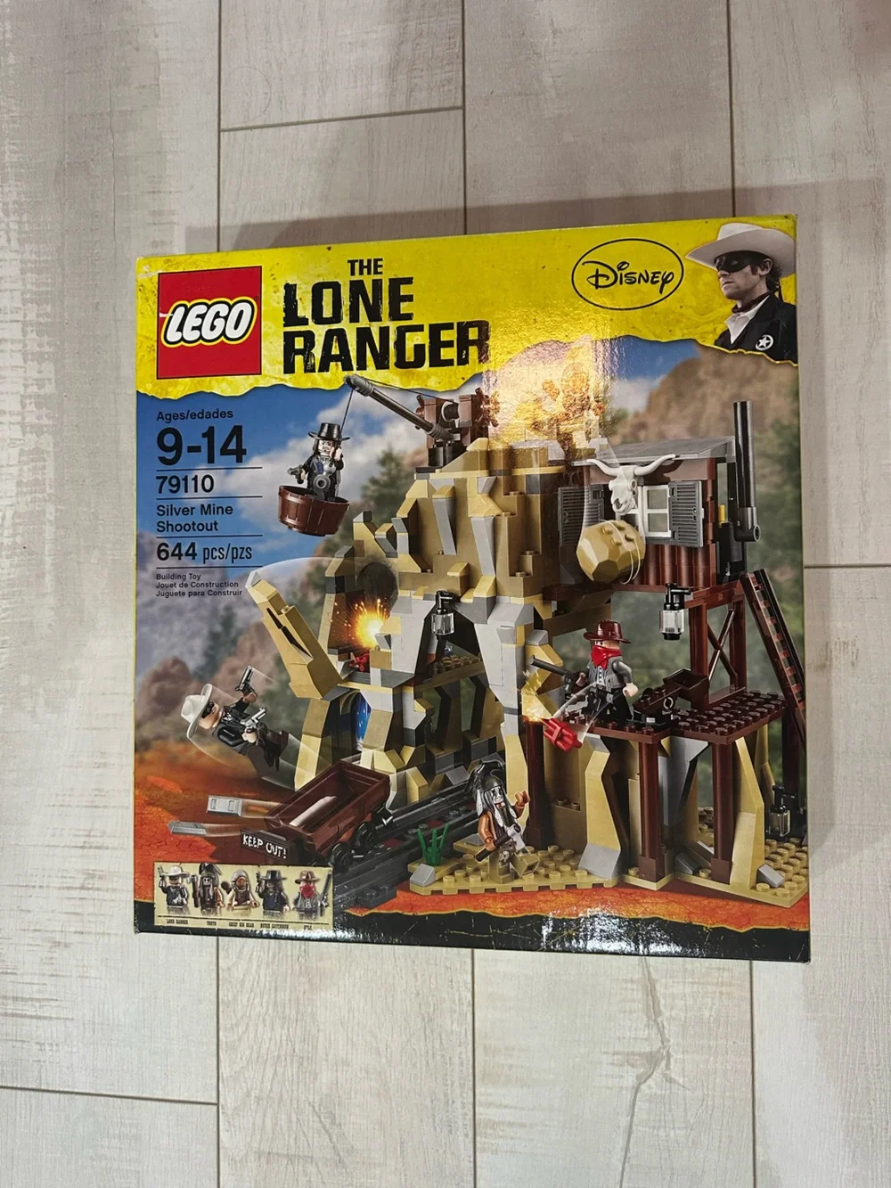 BRAND NEW/SEALED - RARE Lego The Lone Ranger 79110 - Silver Mine Shootout NIB